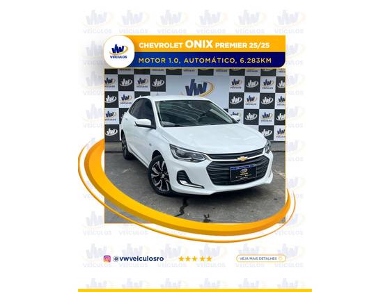 CHEVROLET ONIX 1.0 TURBO FLEX PREMIER AUTOMÁTICO CHEVROLET ONIX 1.0 TURBO FLEX PREMIER AUTOMÁTICO
